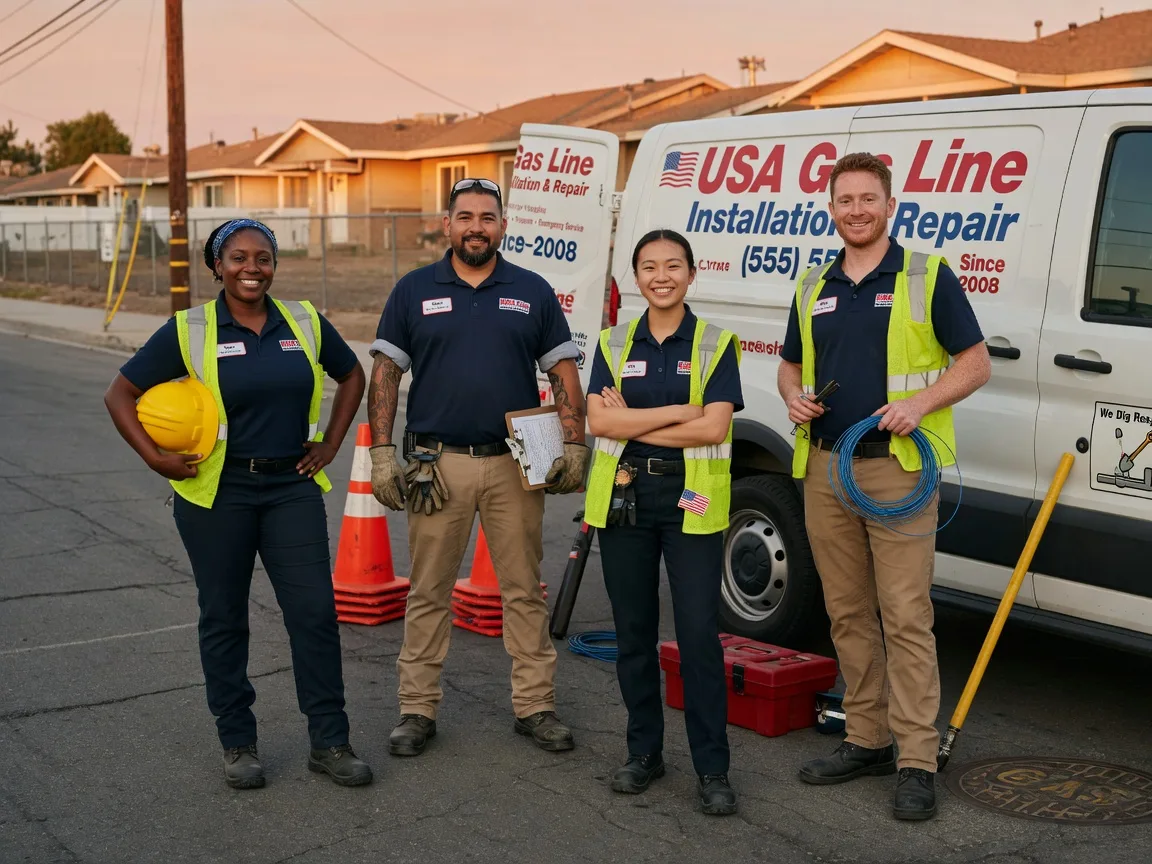 Gas Line Installation company in Afton, OK